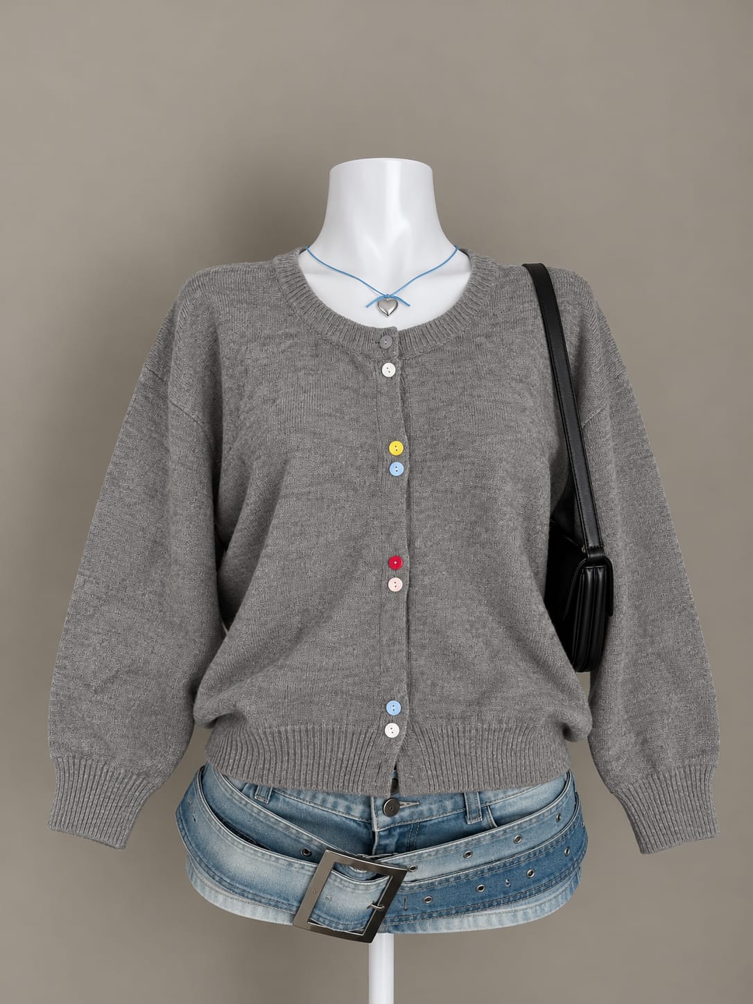 Grey Cardigan
