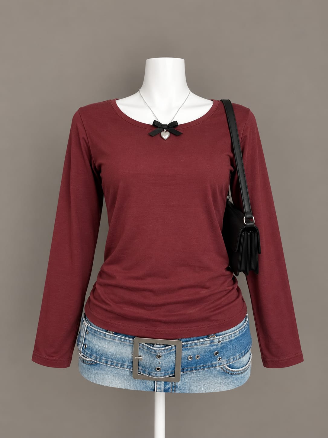 Burgundy Top