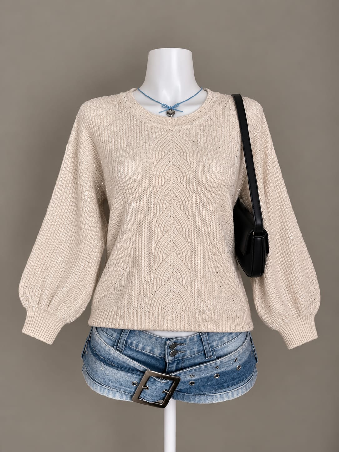 Cream Sweater