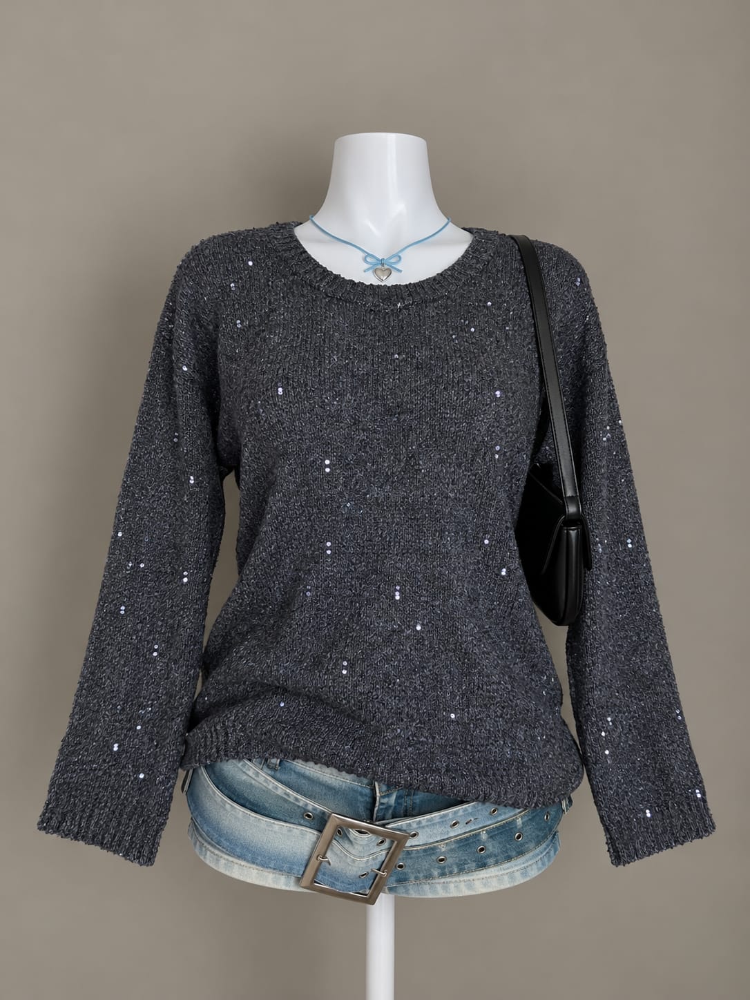 Charcoal Grey Sweater