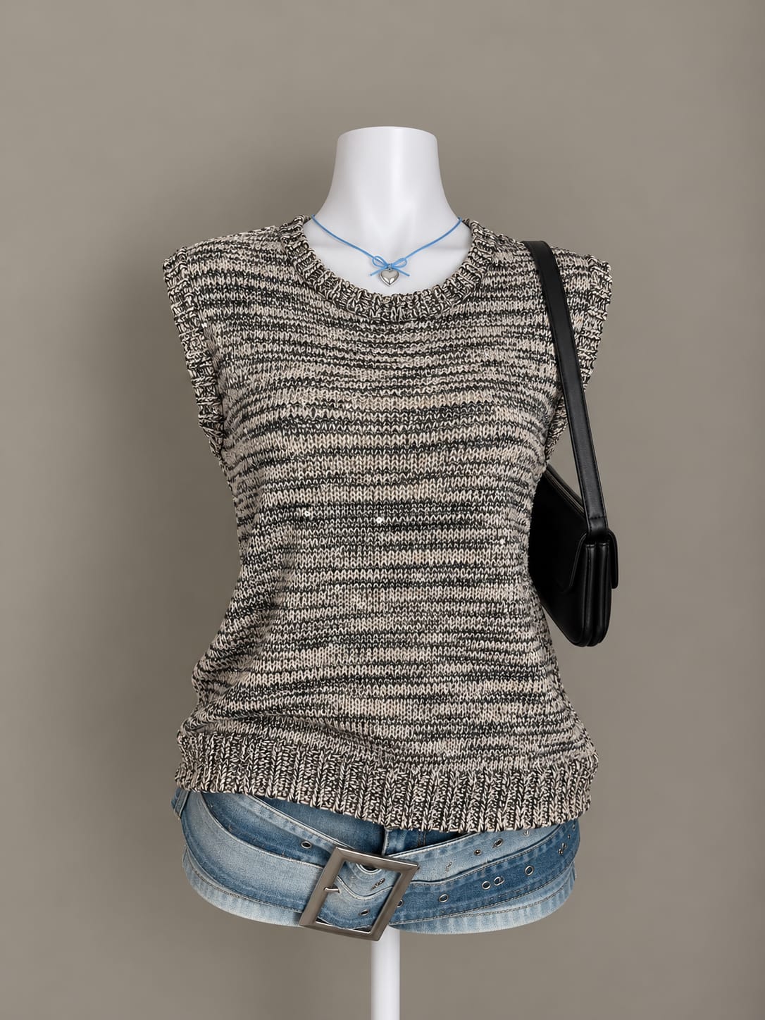 Grey Sweater Vest