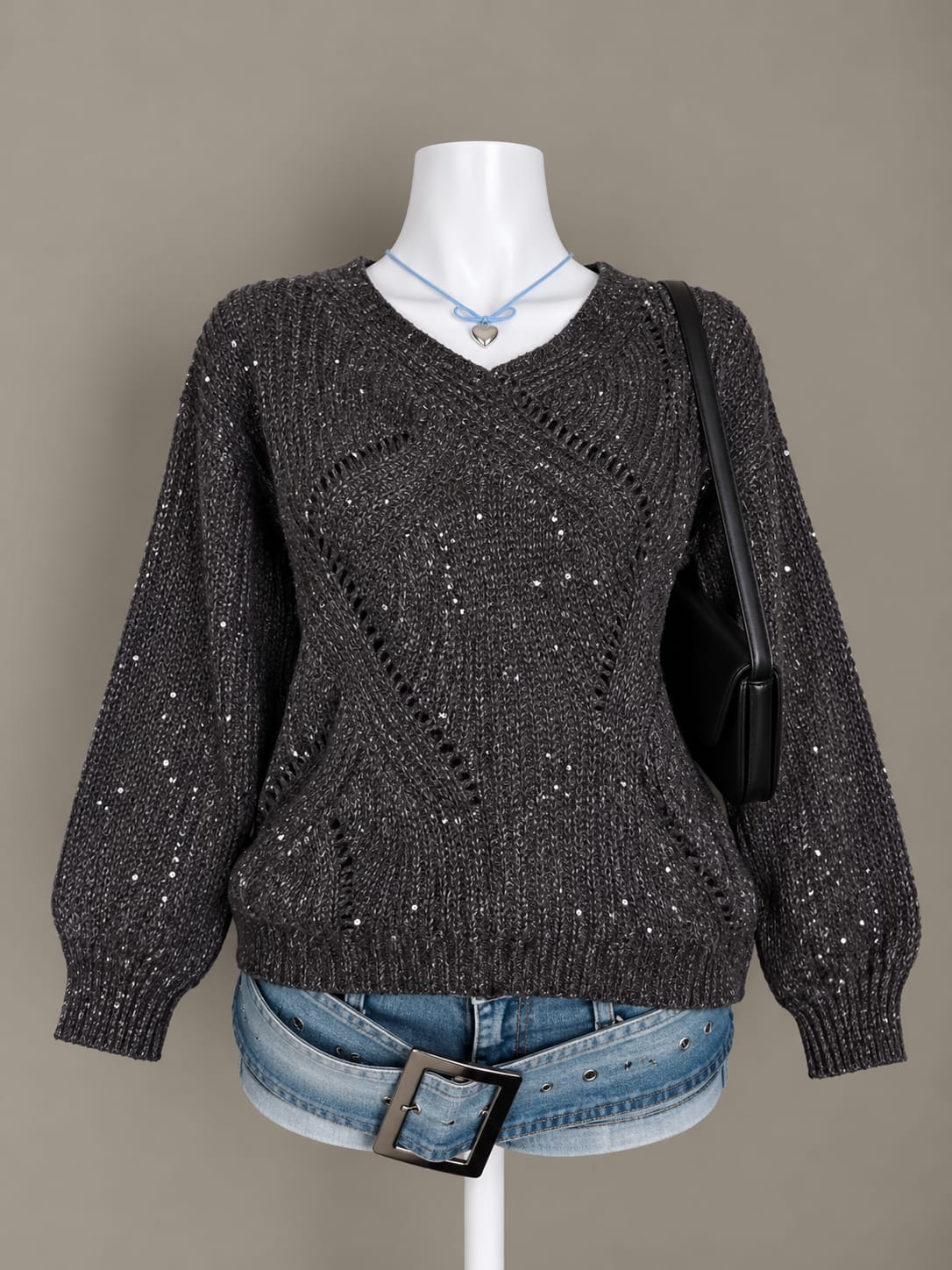 Charcoal Grey Sweater