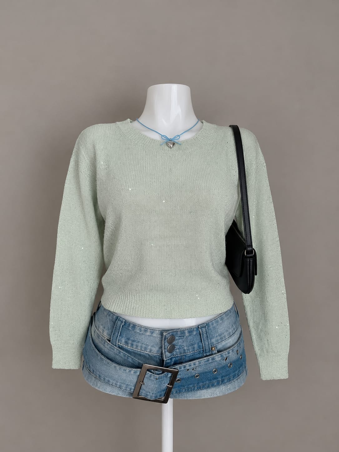 Mint Green Sweater