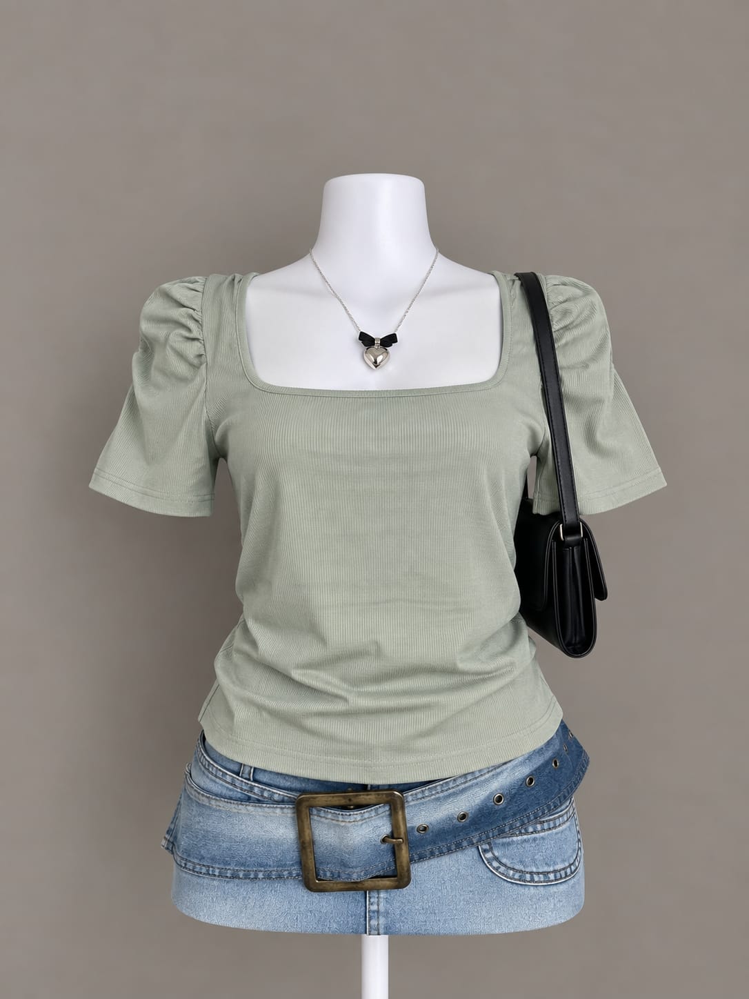 Sage Green Top