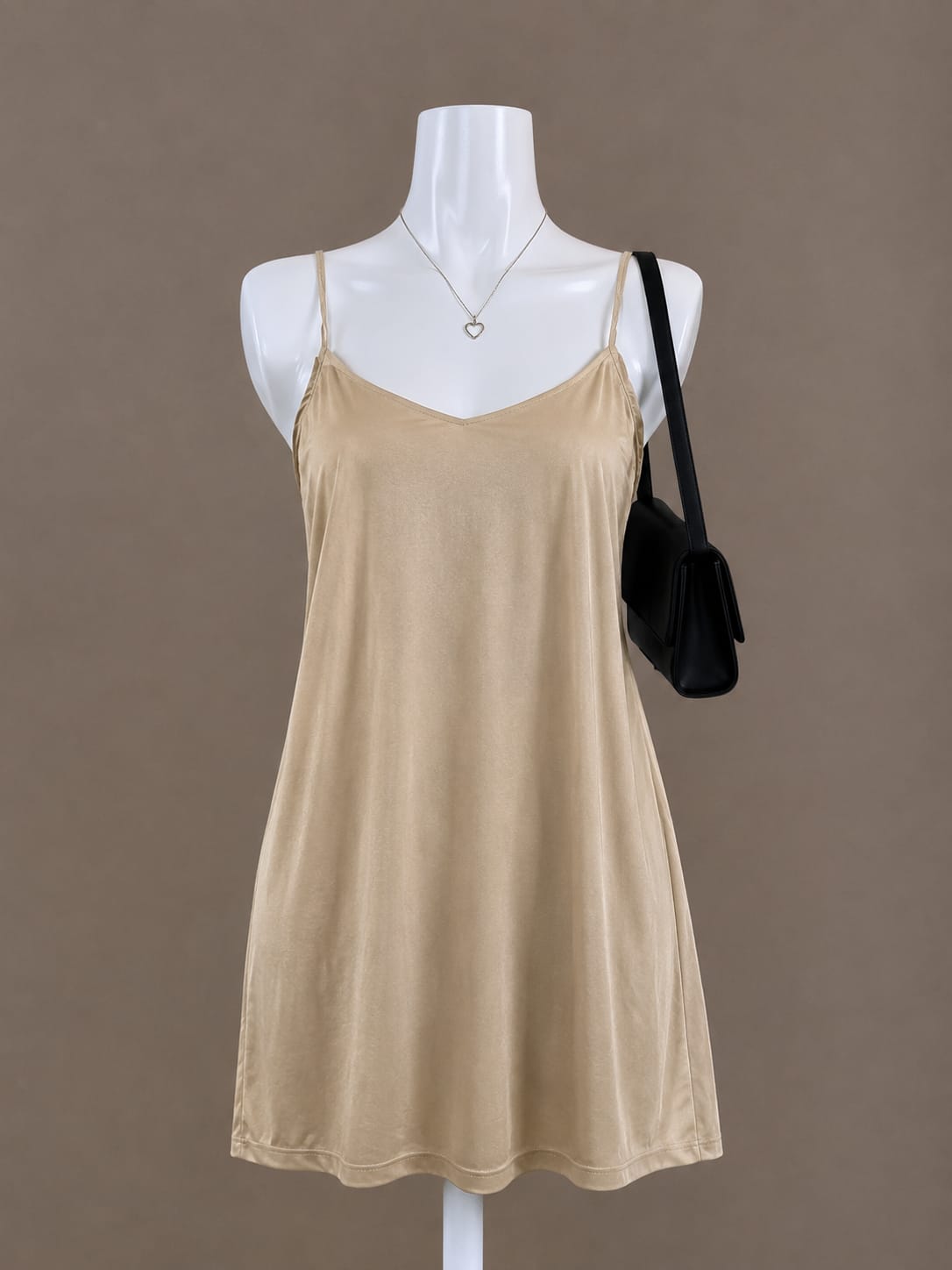 Beige Dress