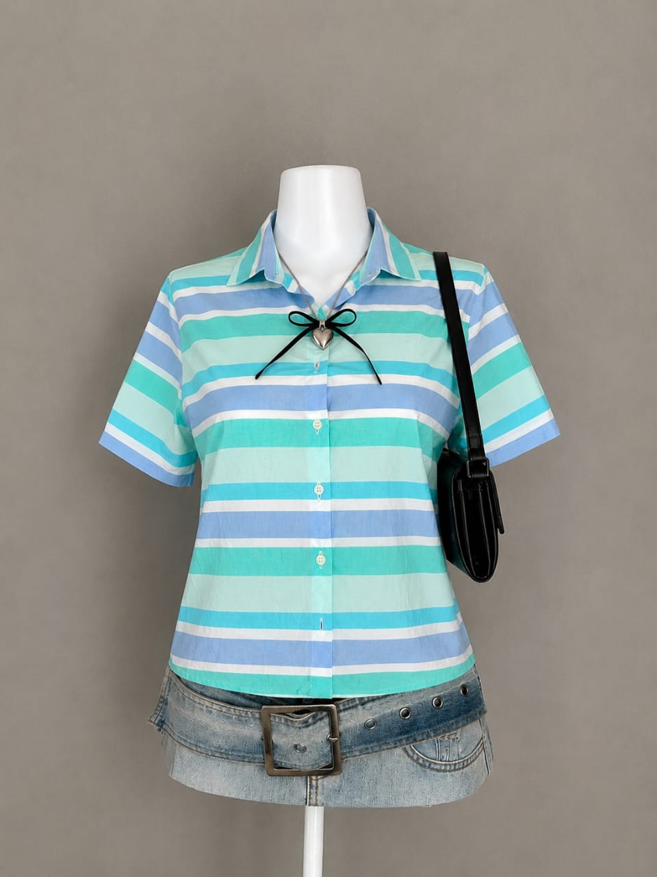 Blue Denim Shirt Jacket