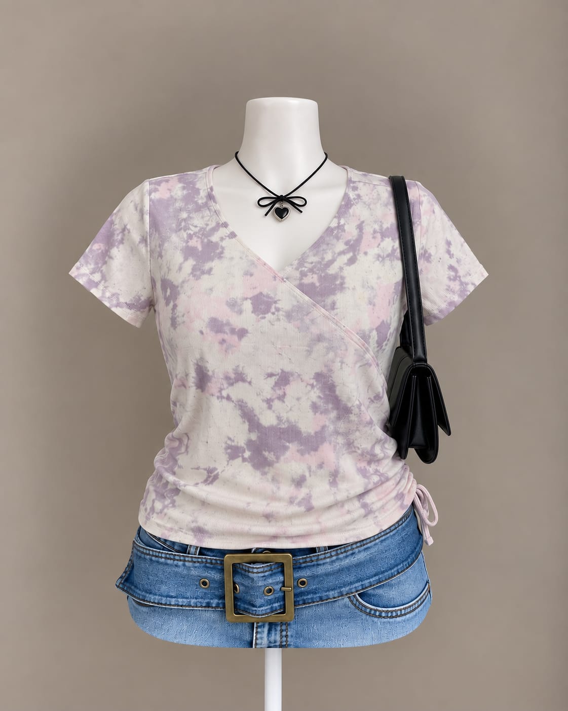 Lavender Tie-Dye Top