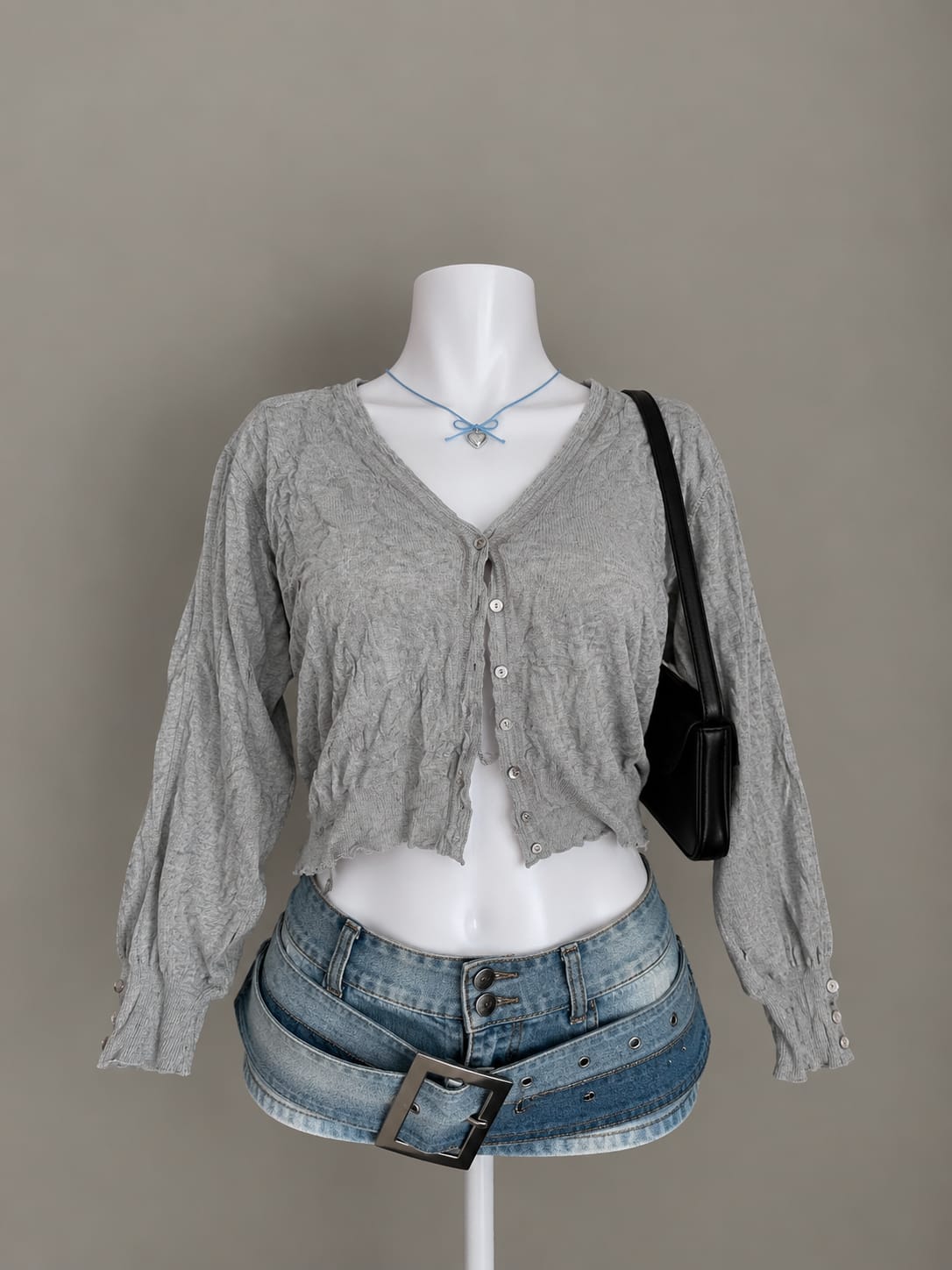 Grey Cardigan