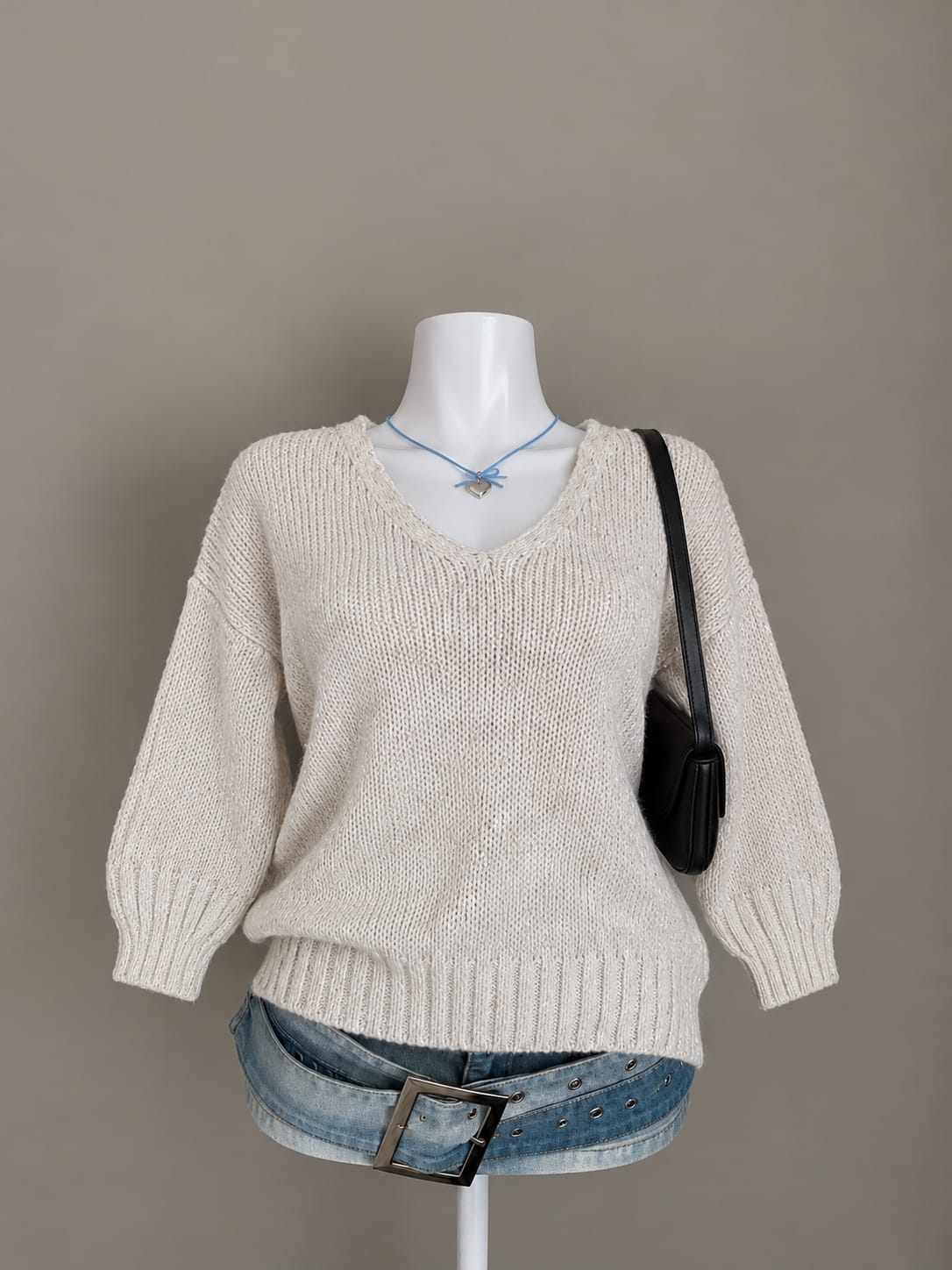 Cream Sweater