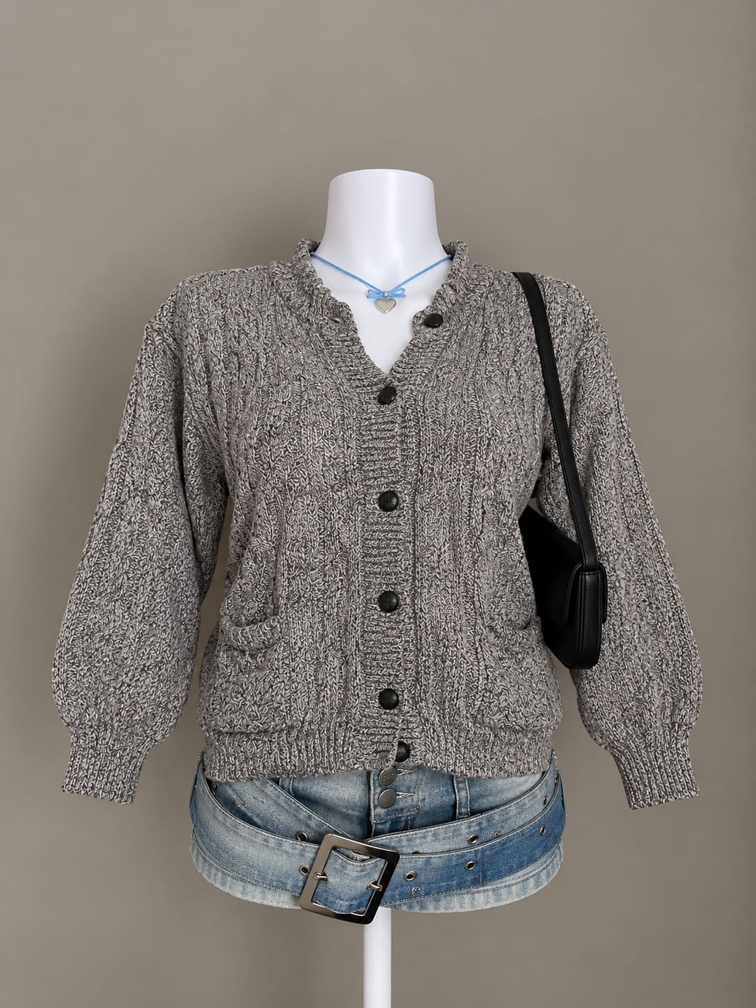 Grey Cardigan