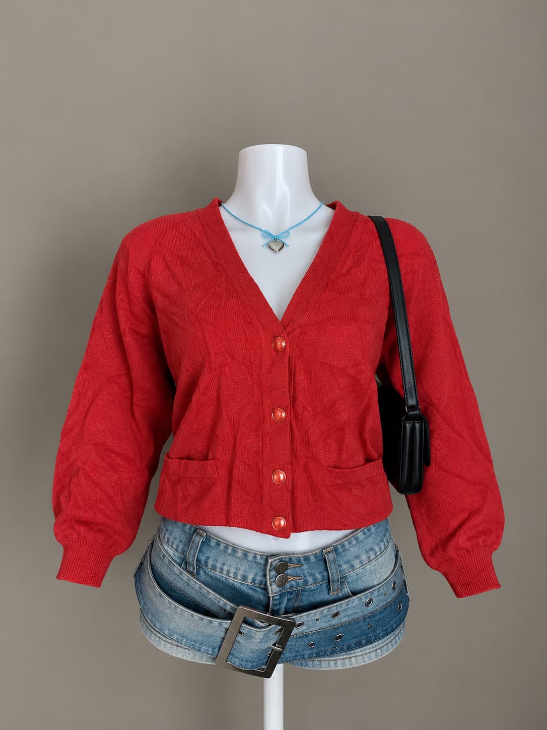 Red Cardigan
