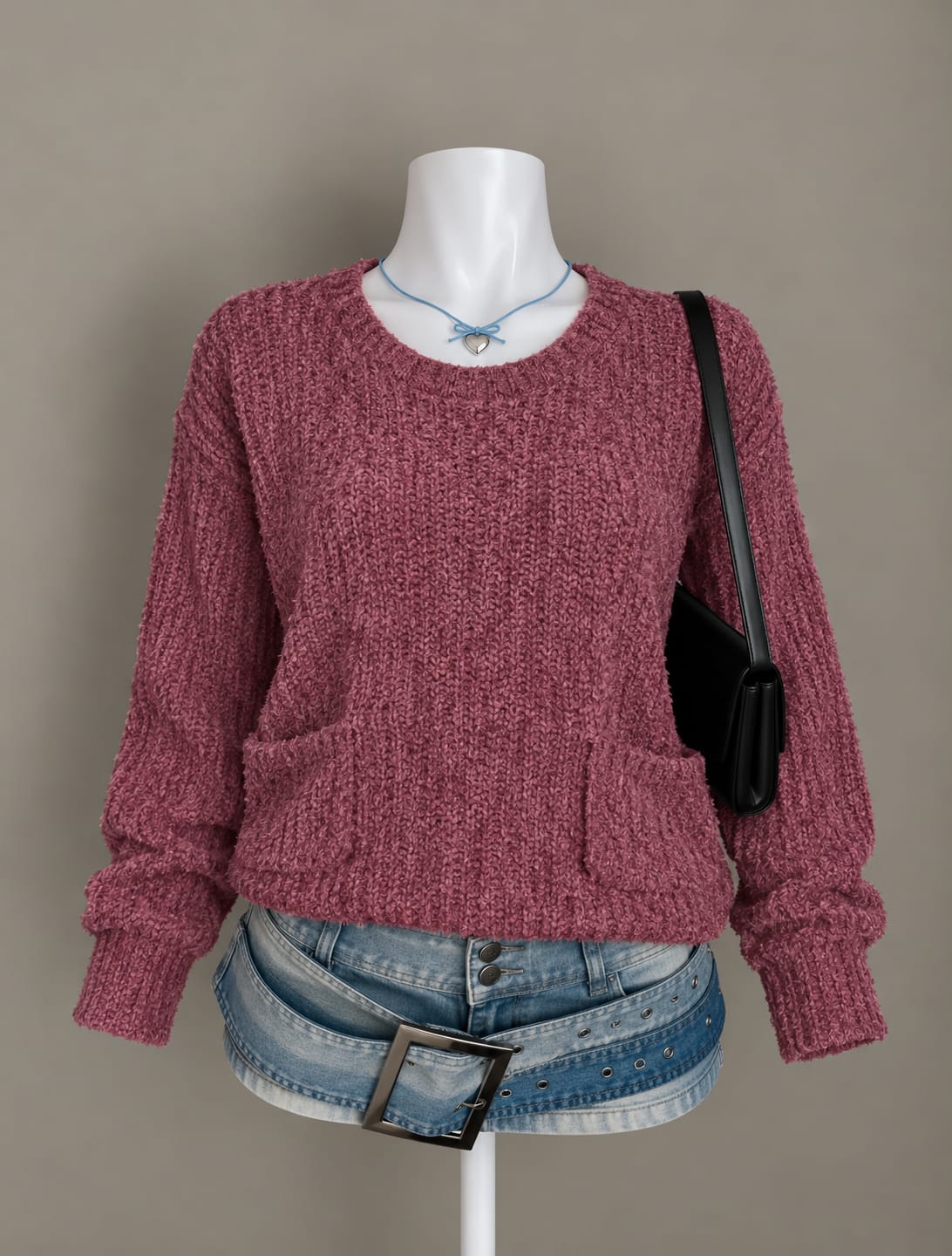 Dusty Rose Sweater