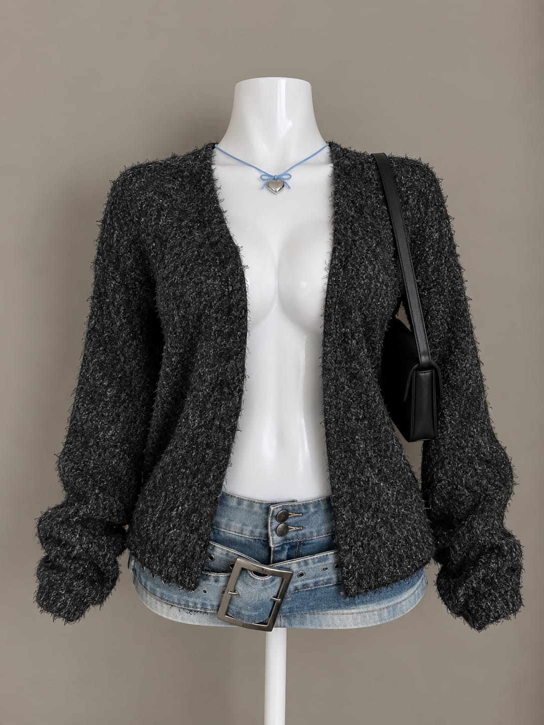 Charcoal Cardigan