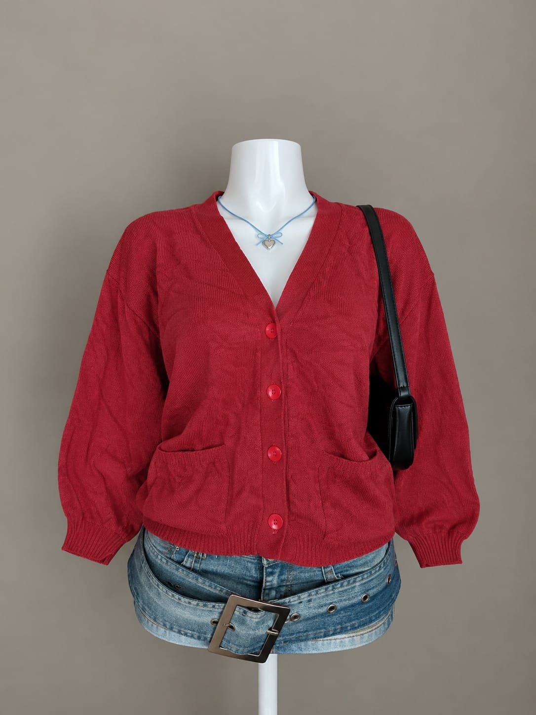 Red Cardigan