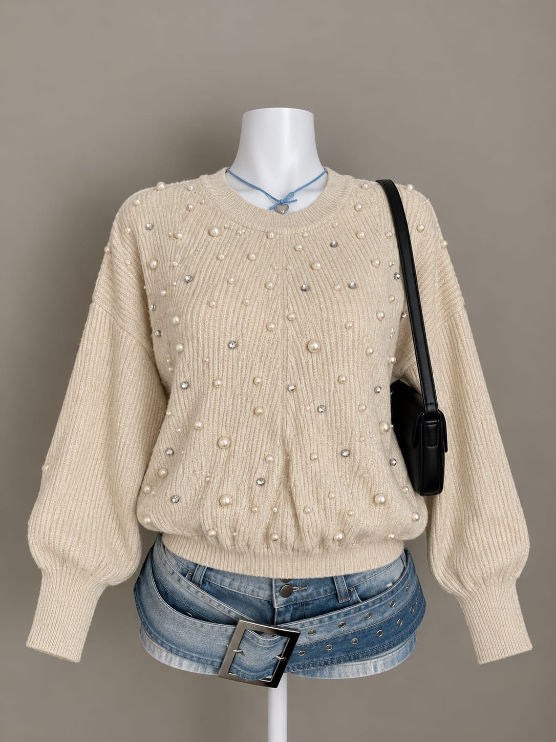 Cream Sweater