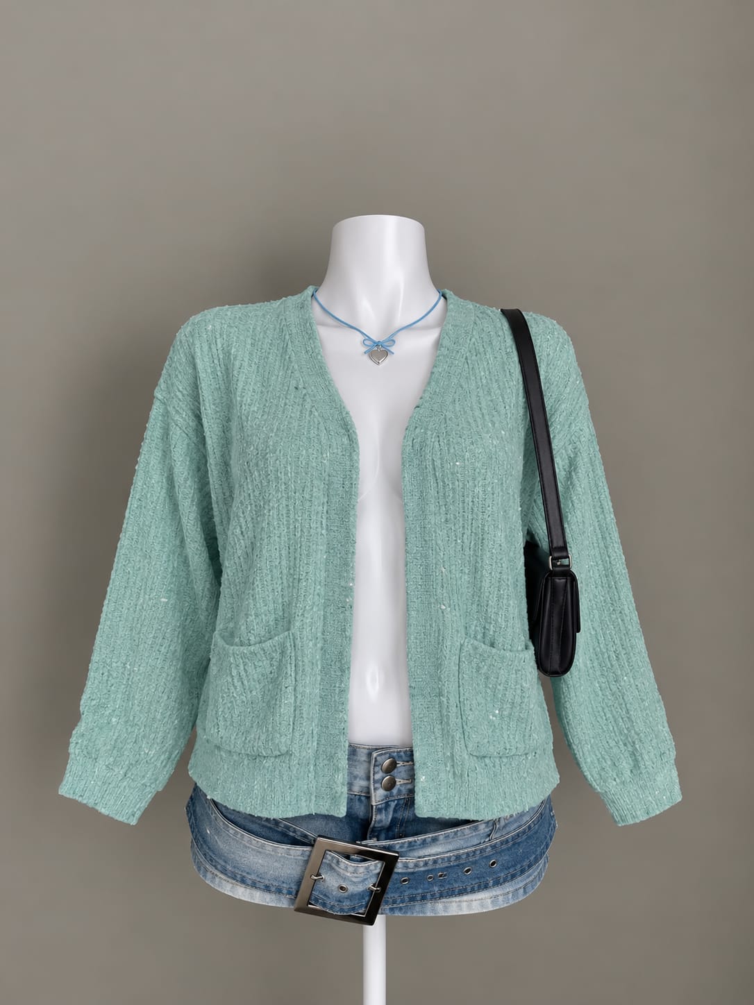 Sage Green Cardigan