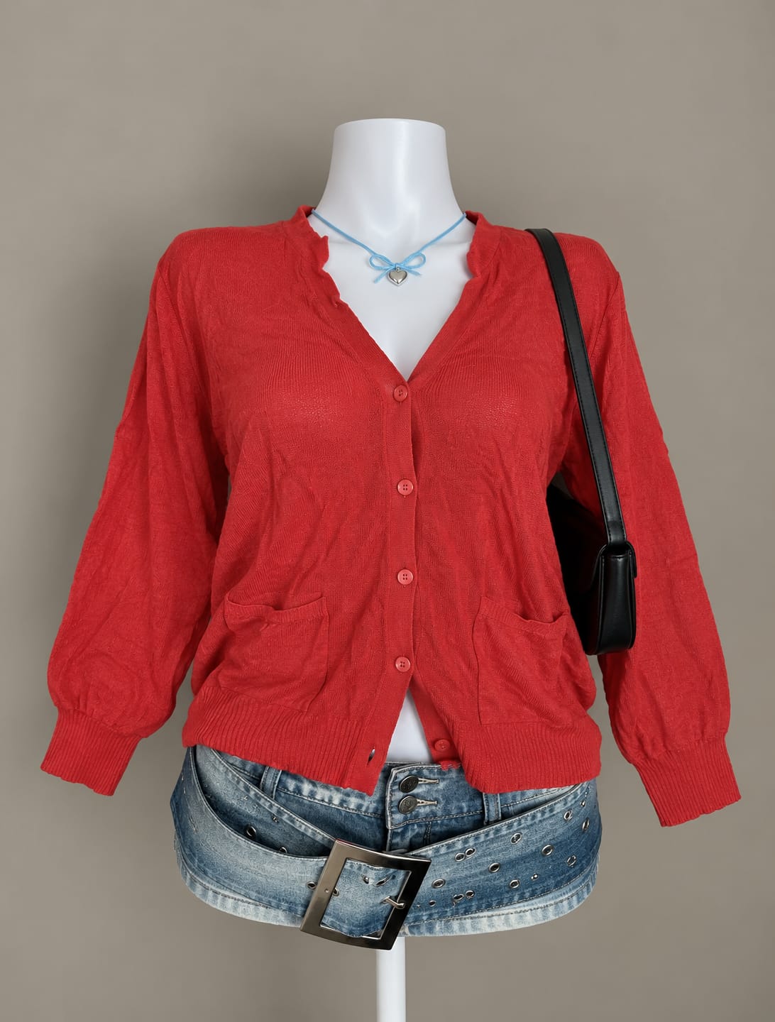 Red Cardigan
