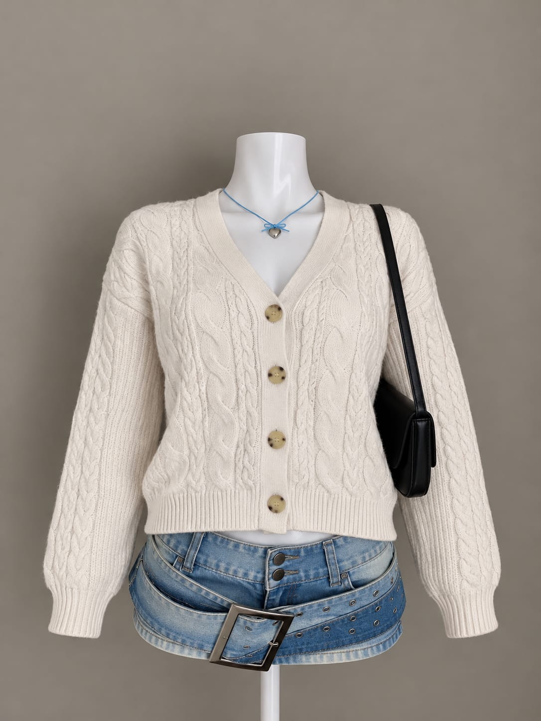 Cream Cardigan