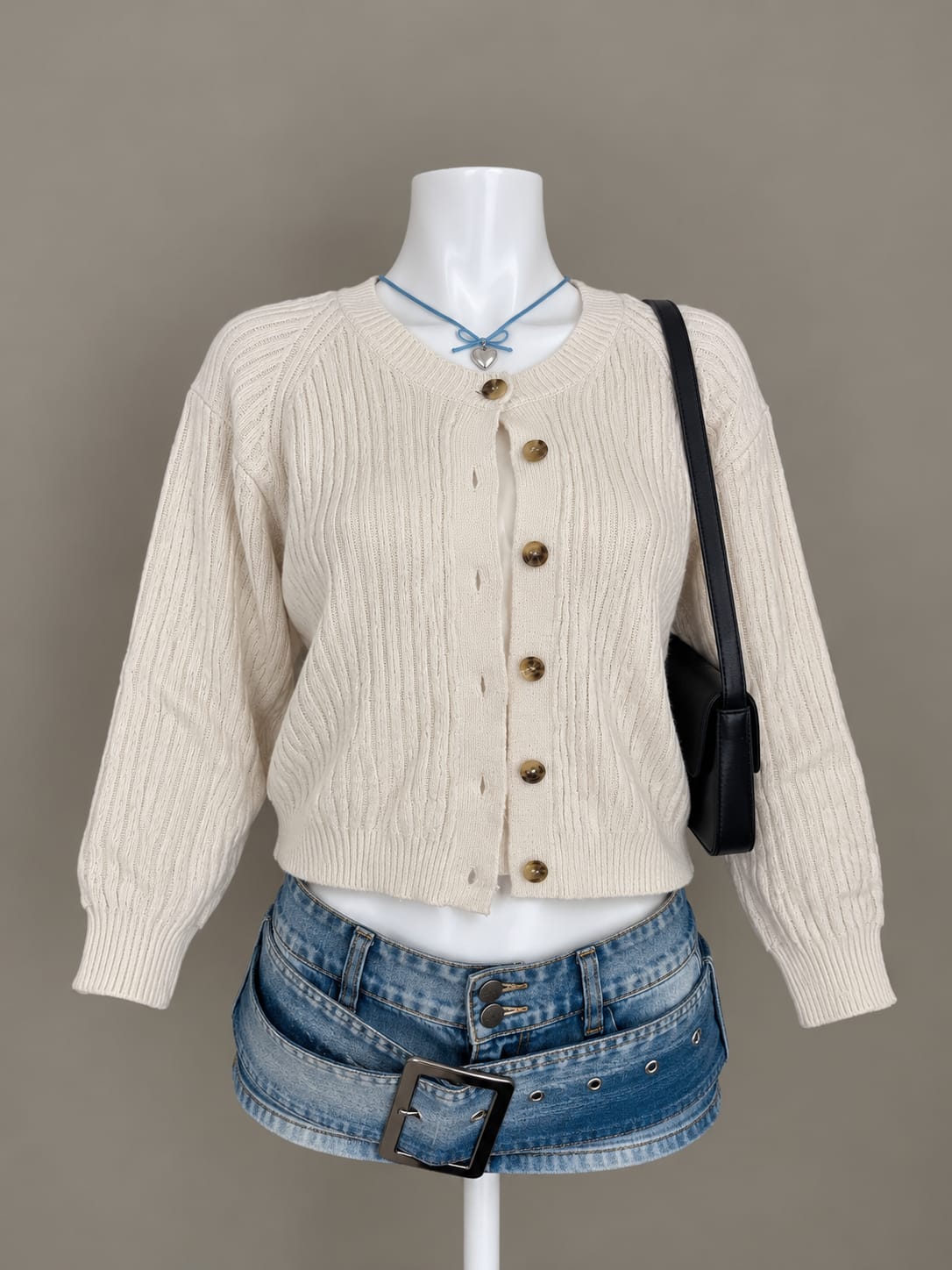 Cream Cardigan