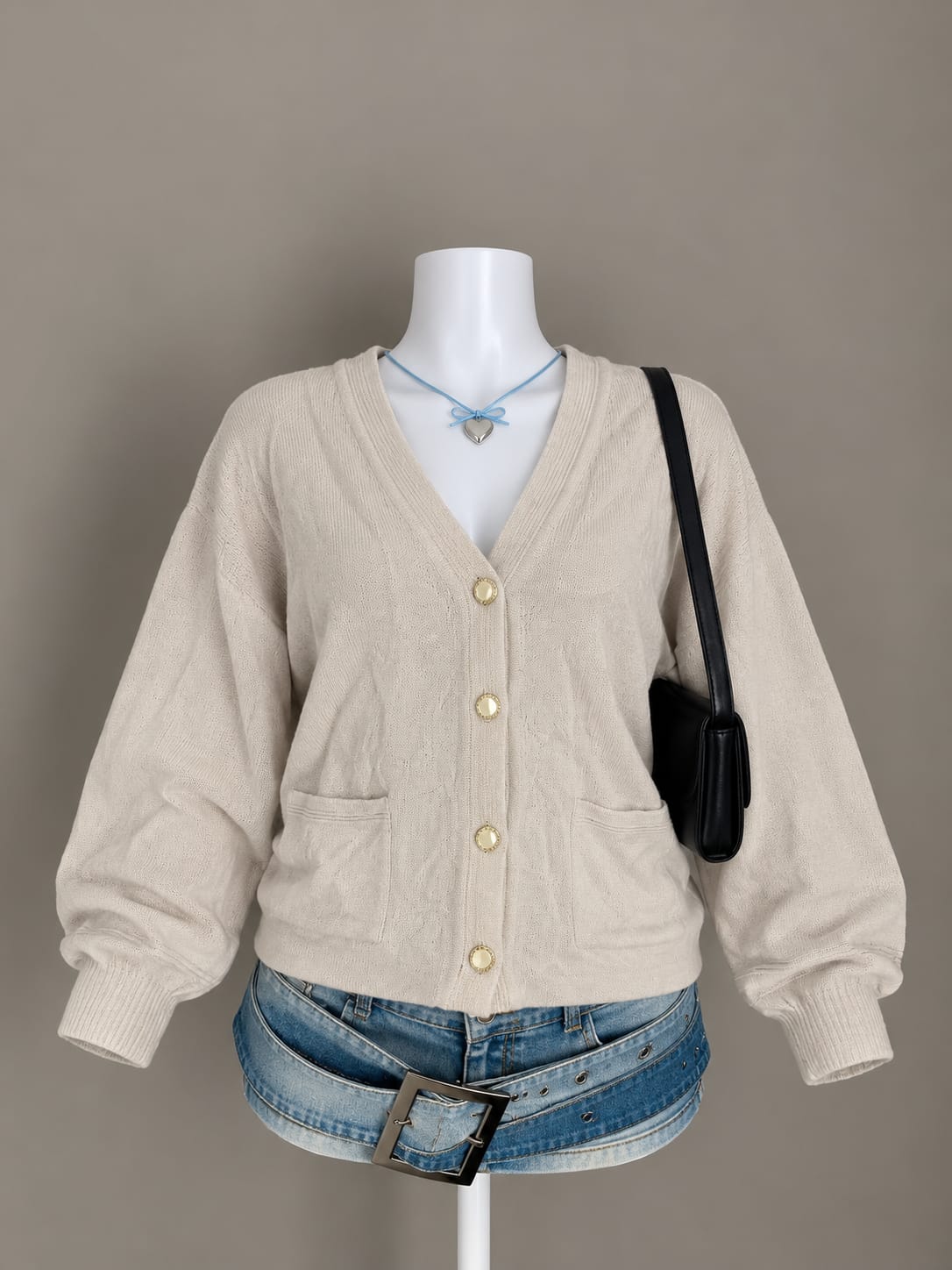 Cream Cardigan