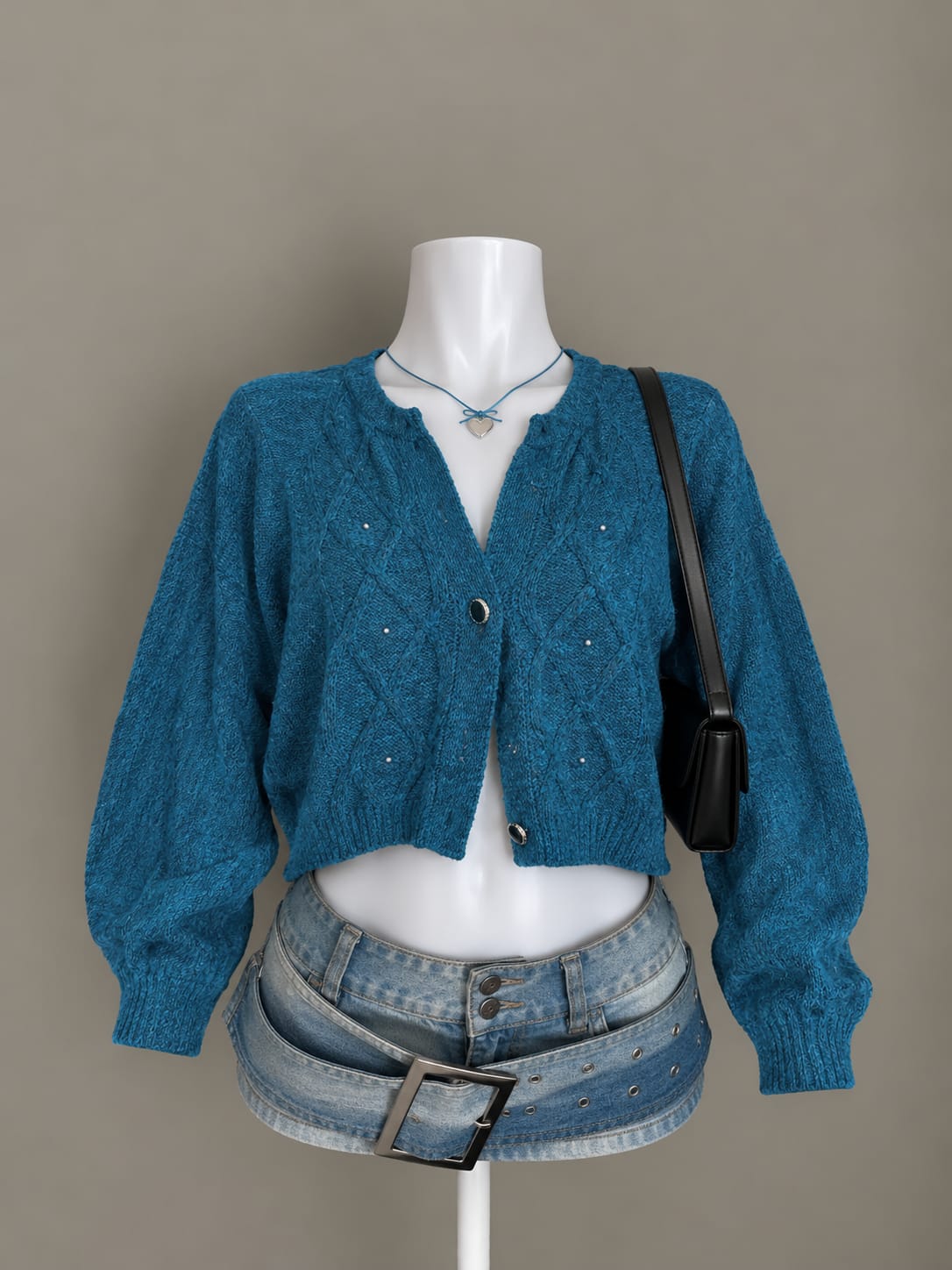 Teal Cardigan