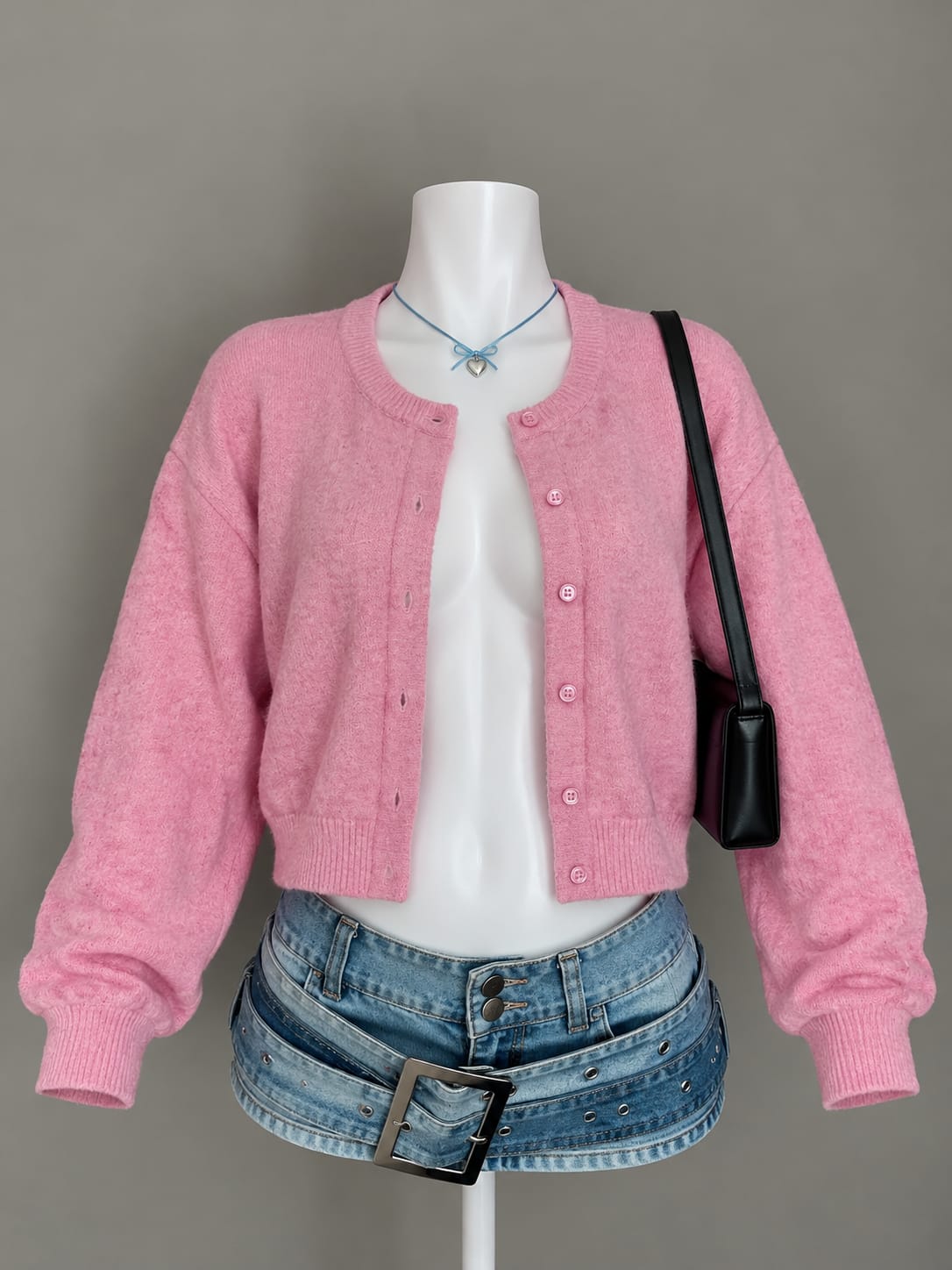 Pink Cardigan
