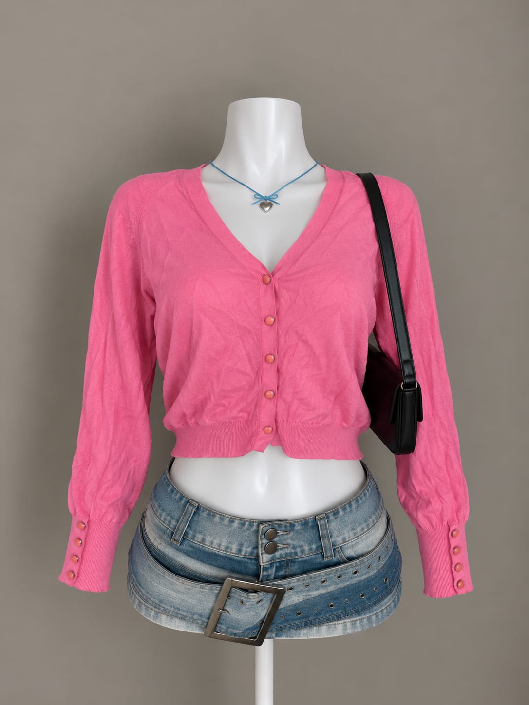 Pink Cardigan