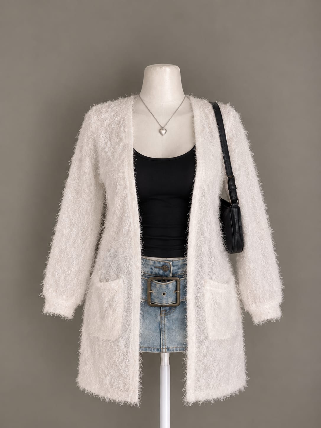 White Cardigan