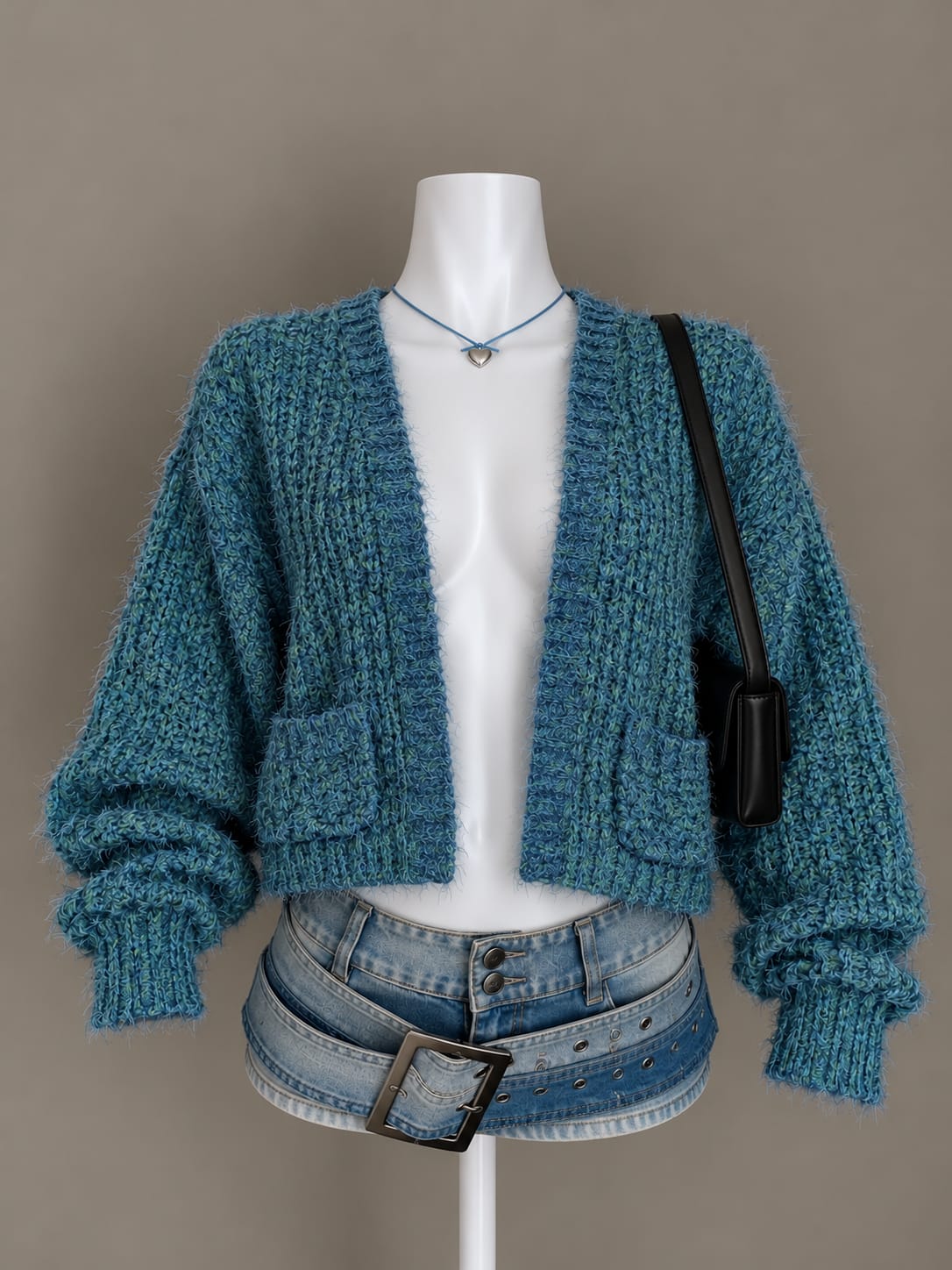 Teal Cardigan