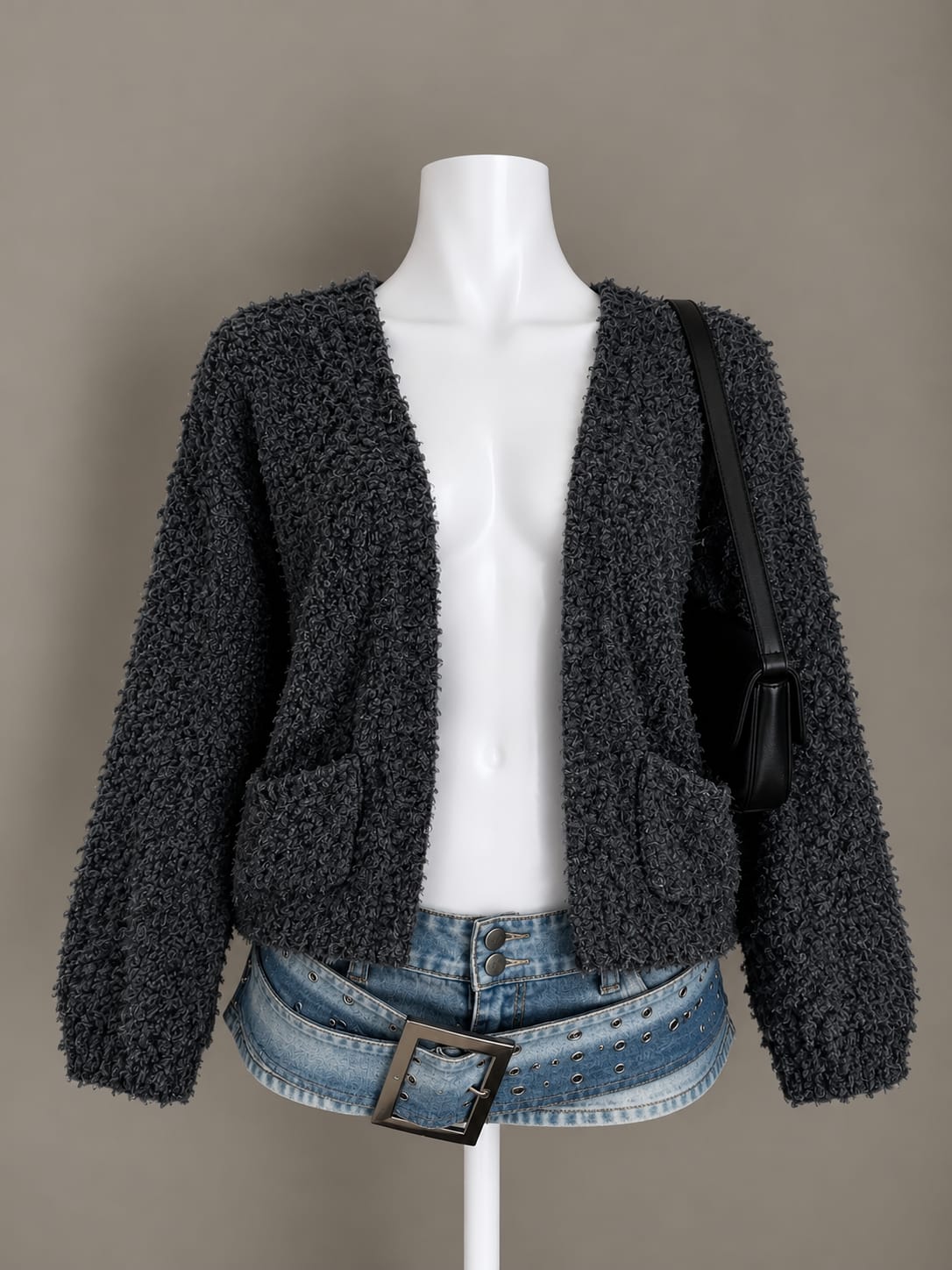 Charcoal Cardigan