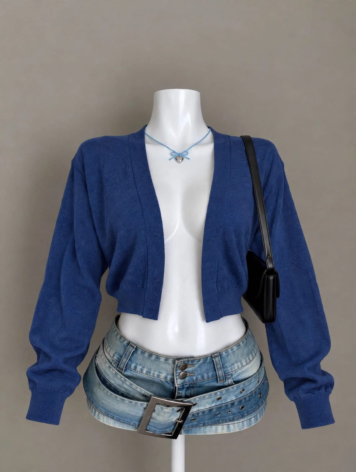 Blue Cardigan