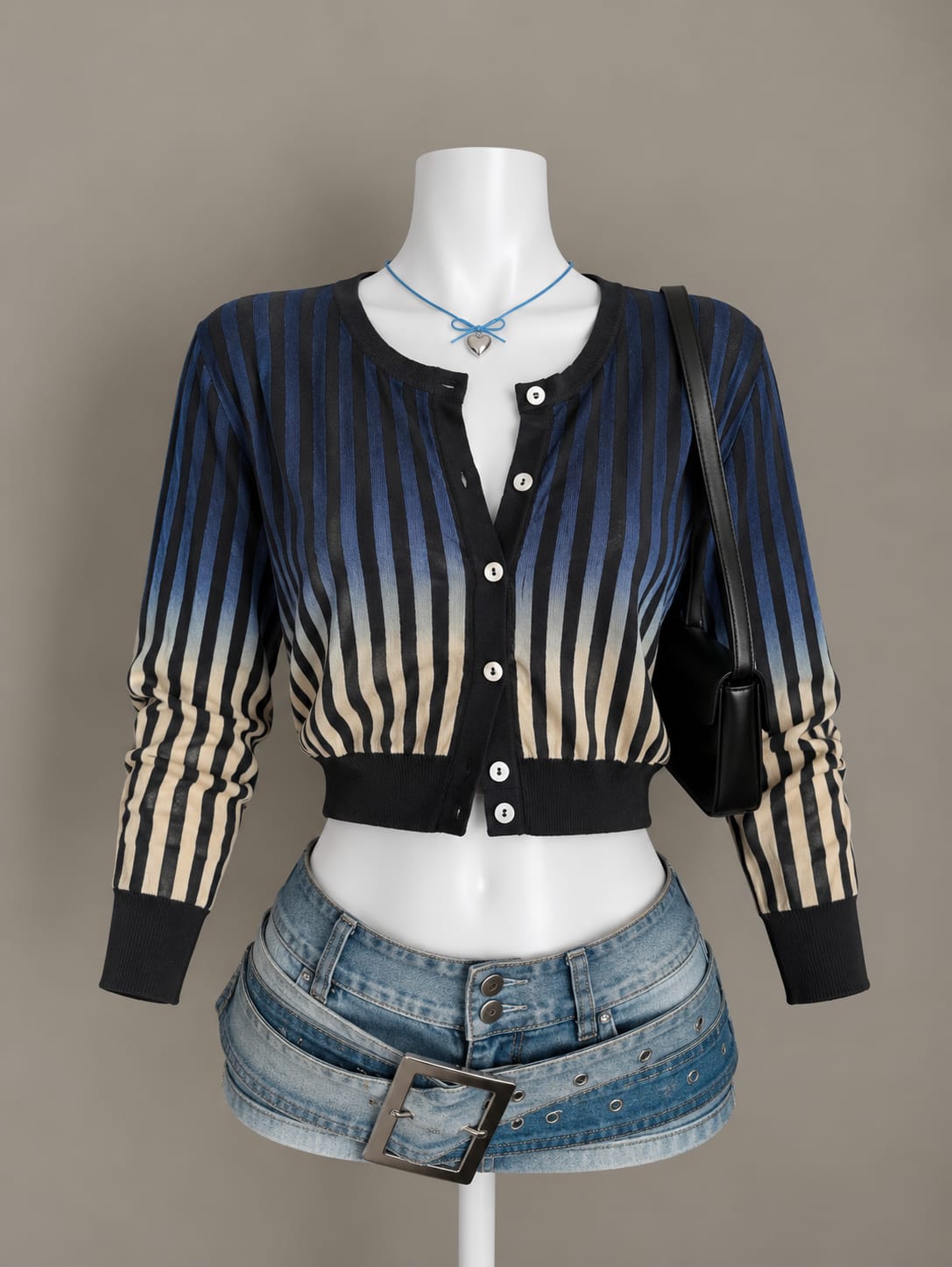 Blue Cardigan