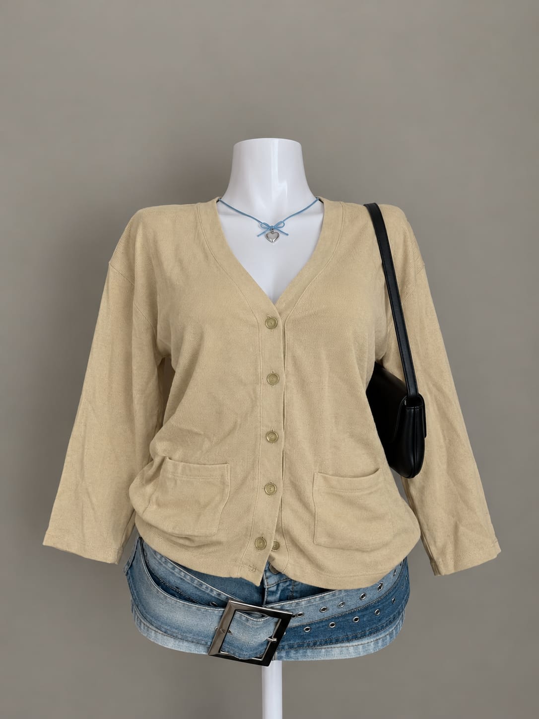 Beige Cardigan