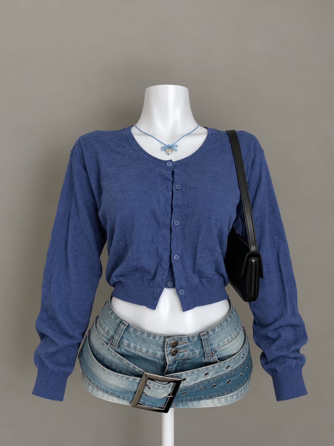 Blue Cardigan