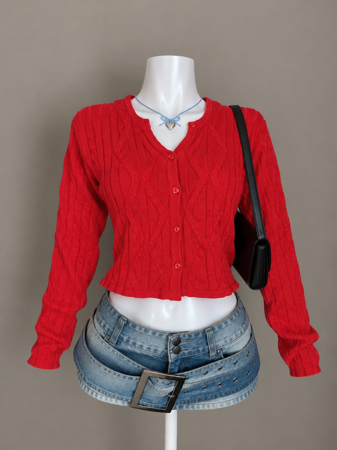 Red Cardigan