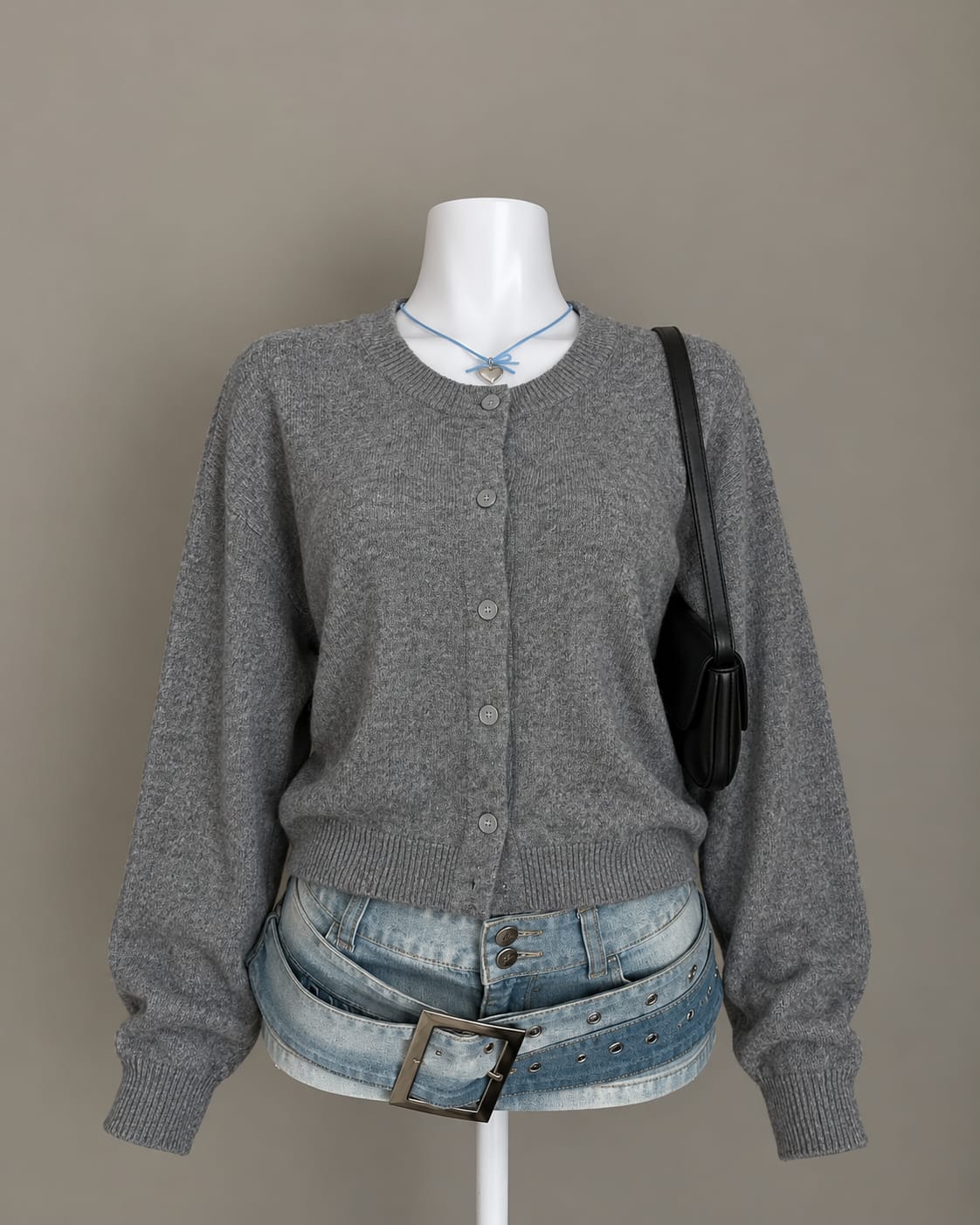 Grey Cardigan