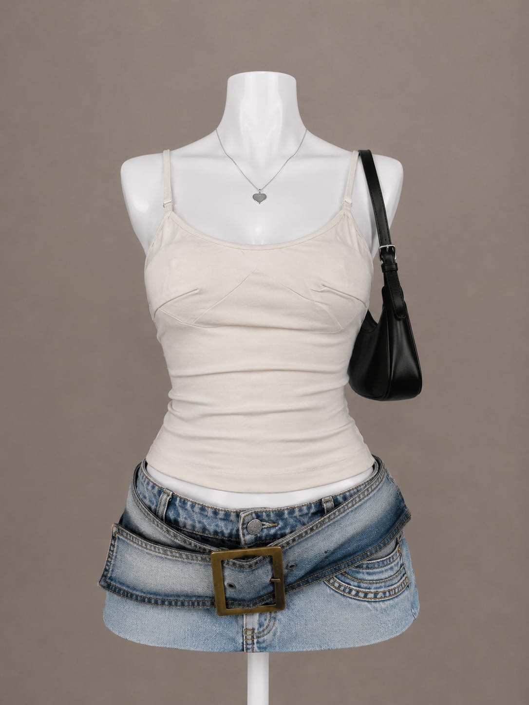 Cream Camisole Top