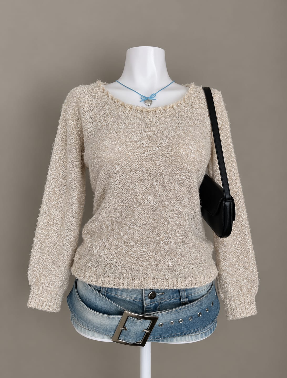 Cream Sweater