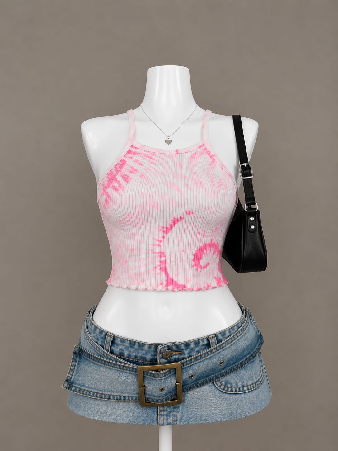 Pink Crop Top