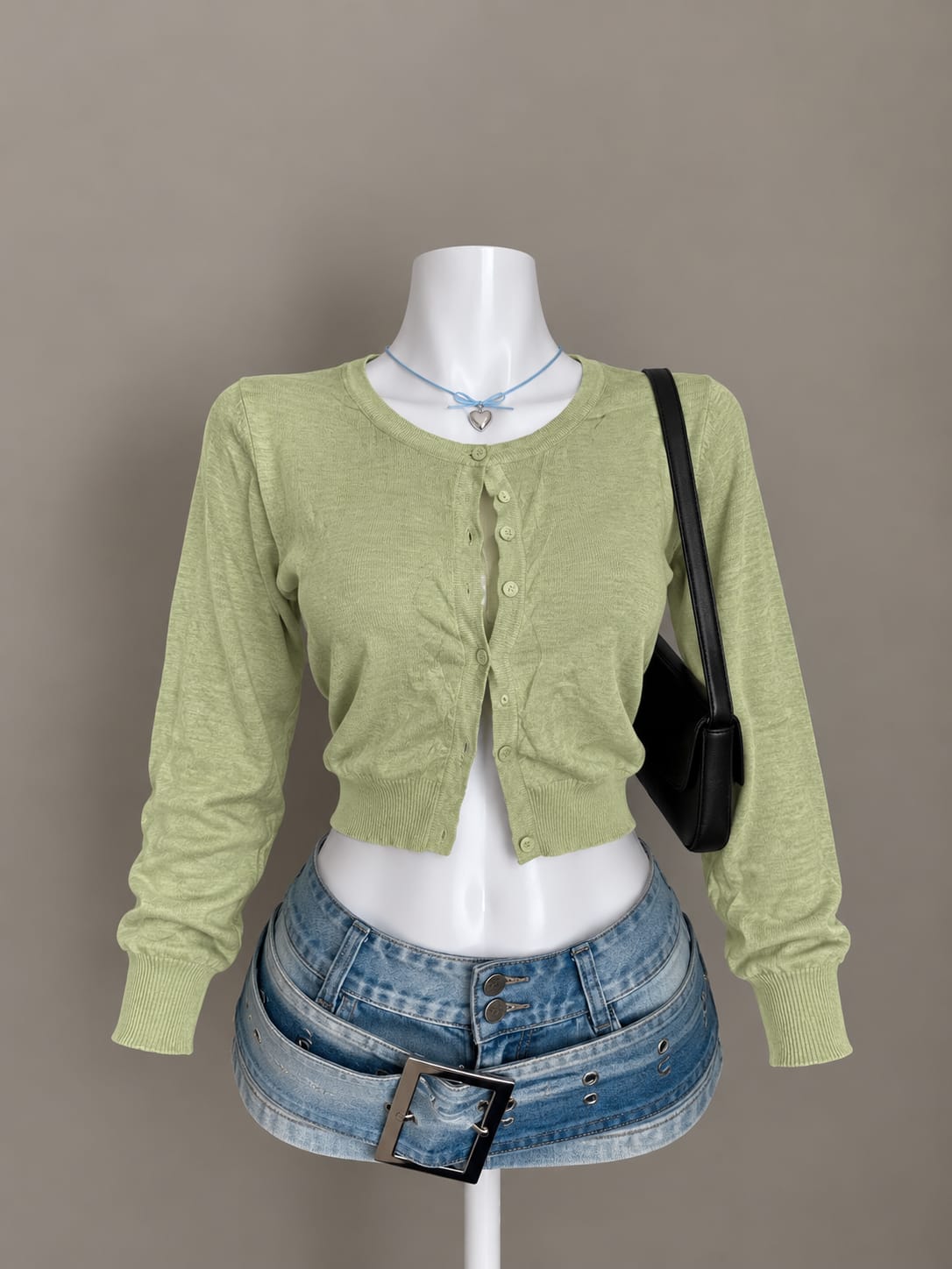 Light Green Cardigan