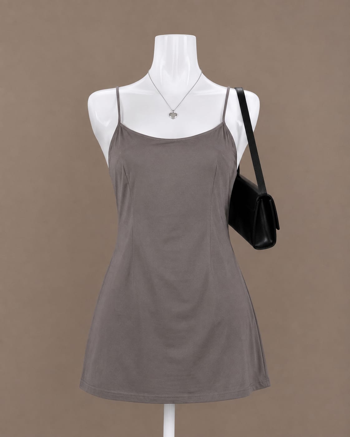 Taupe Slip Dress