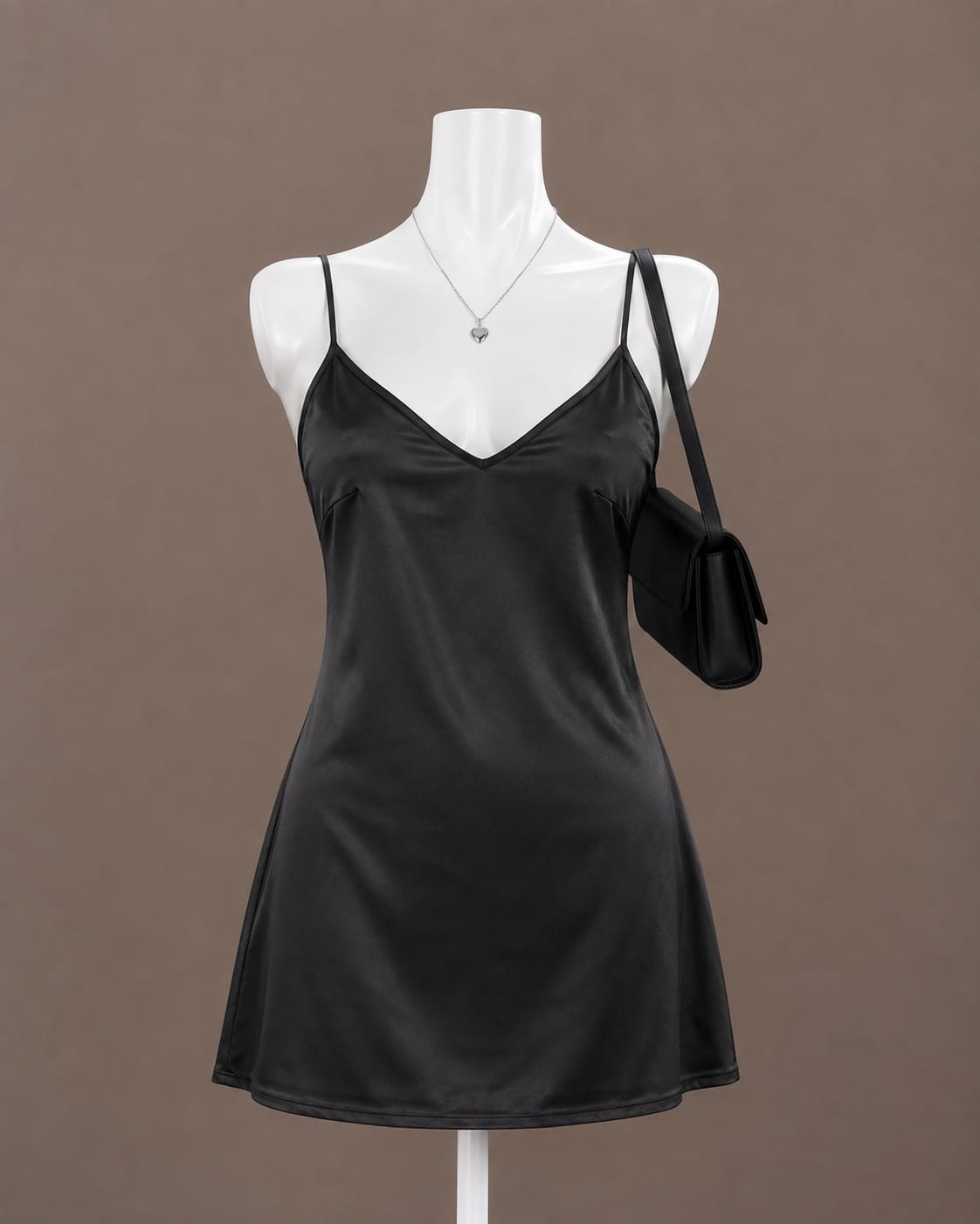 Black Slip Dress