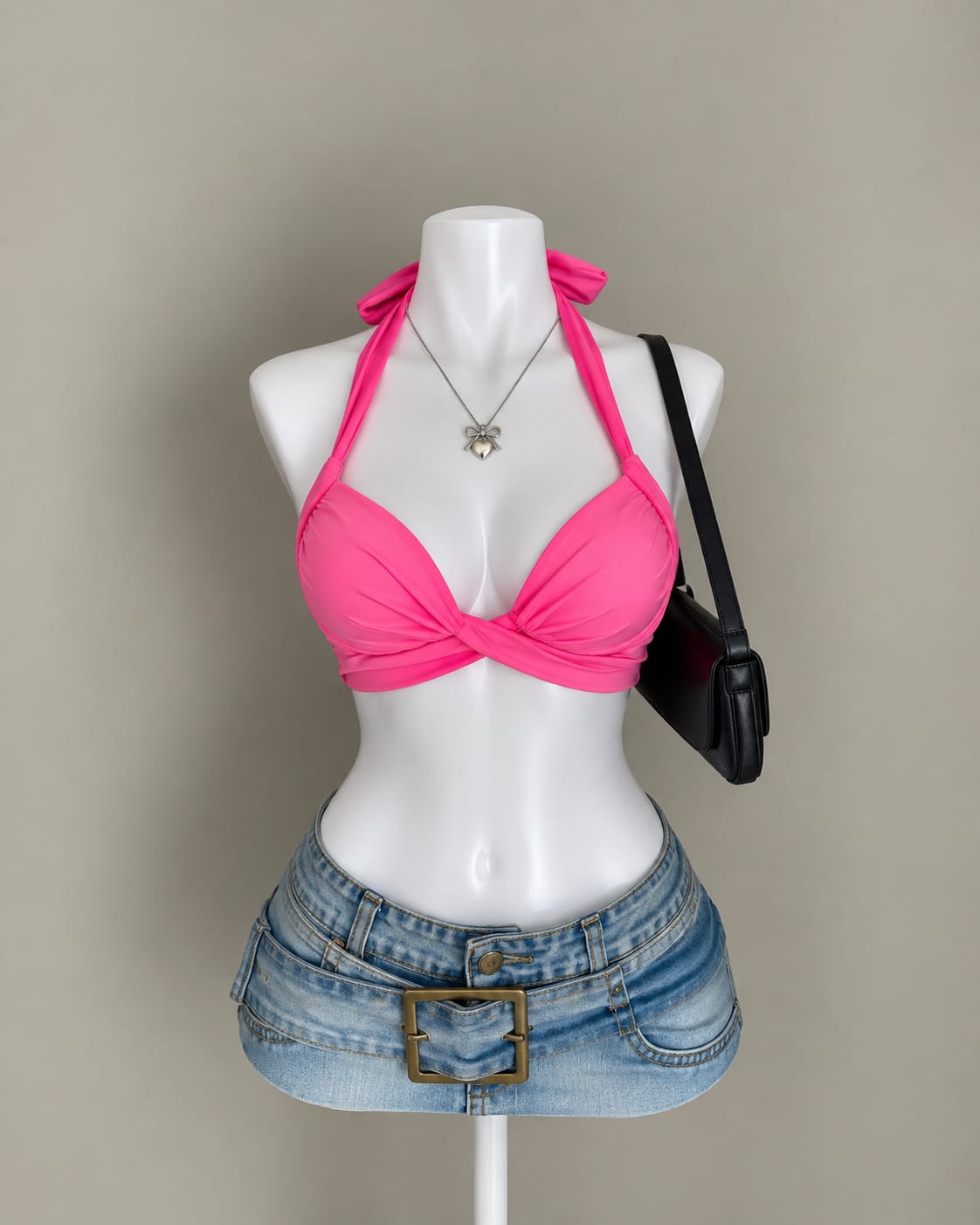 Pink Bikini Top