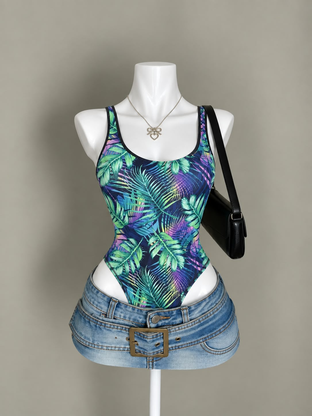 Multicolor Floral Bodysuit