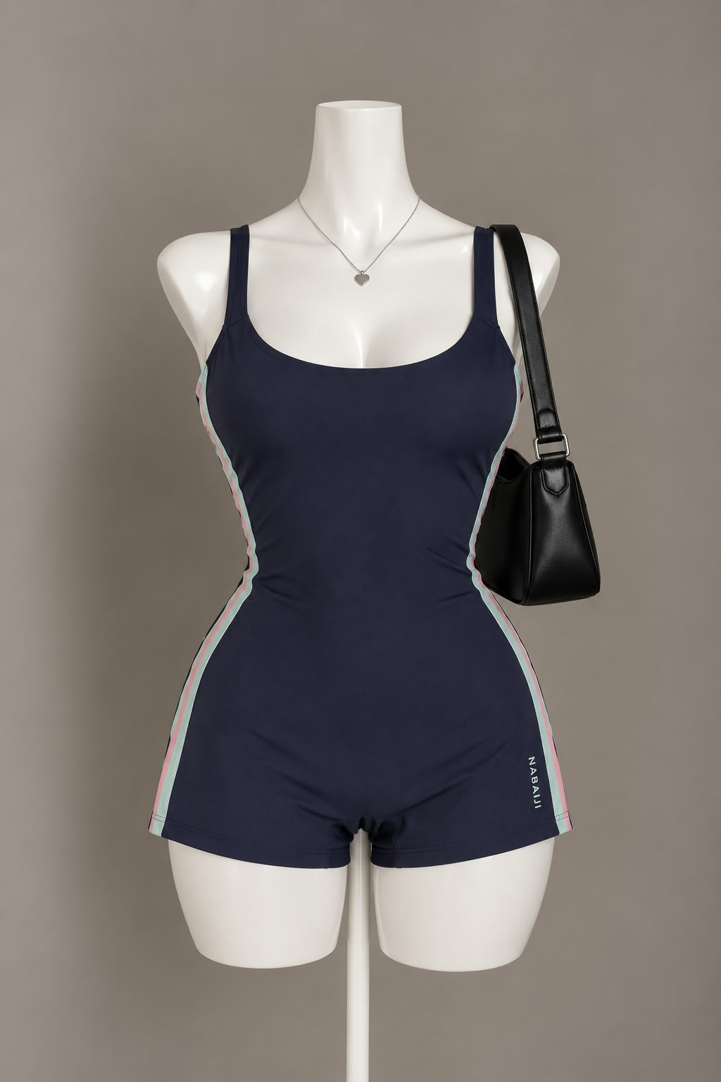 Navy Blue Romper