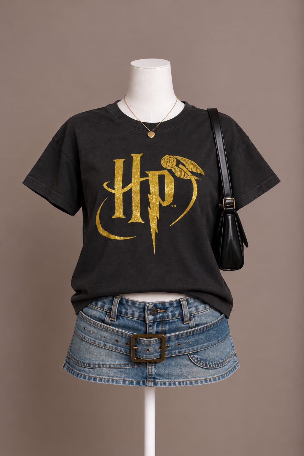 Black Graphic T-Shirt