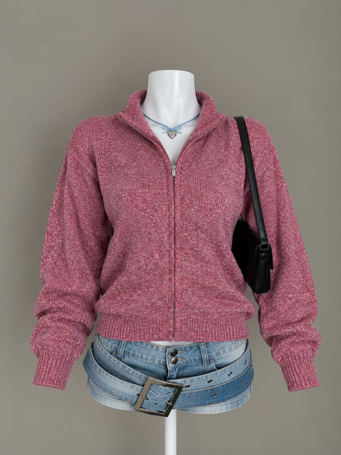 Pink Cardigan