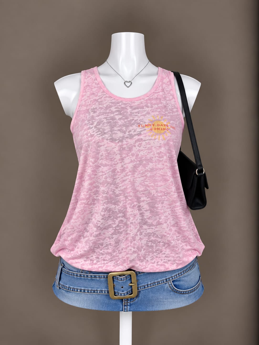 Pink Tank Top