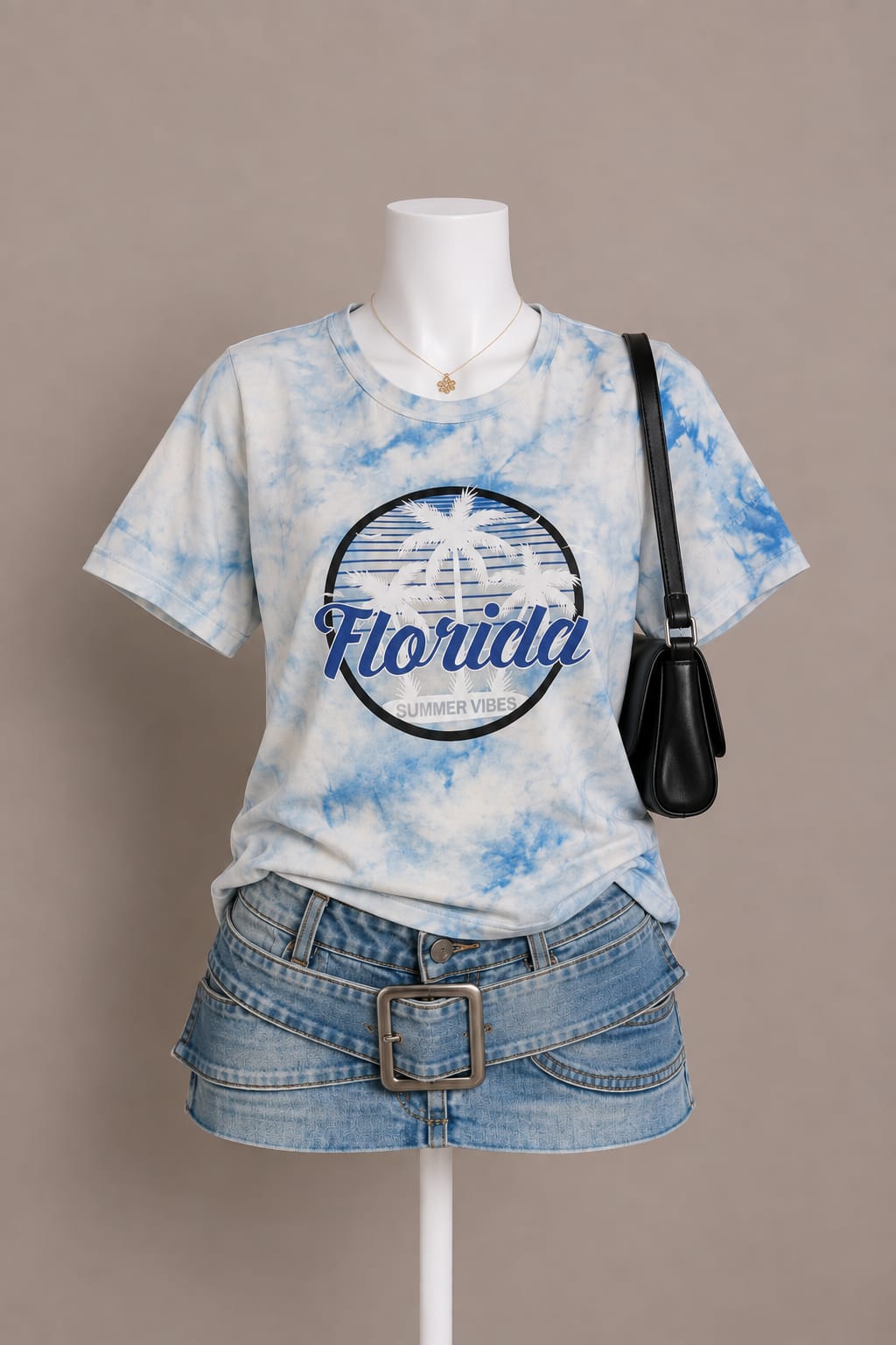 Blue Tie Dye T-Shirt