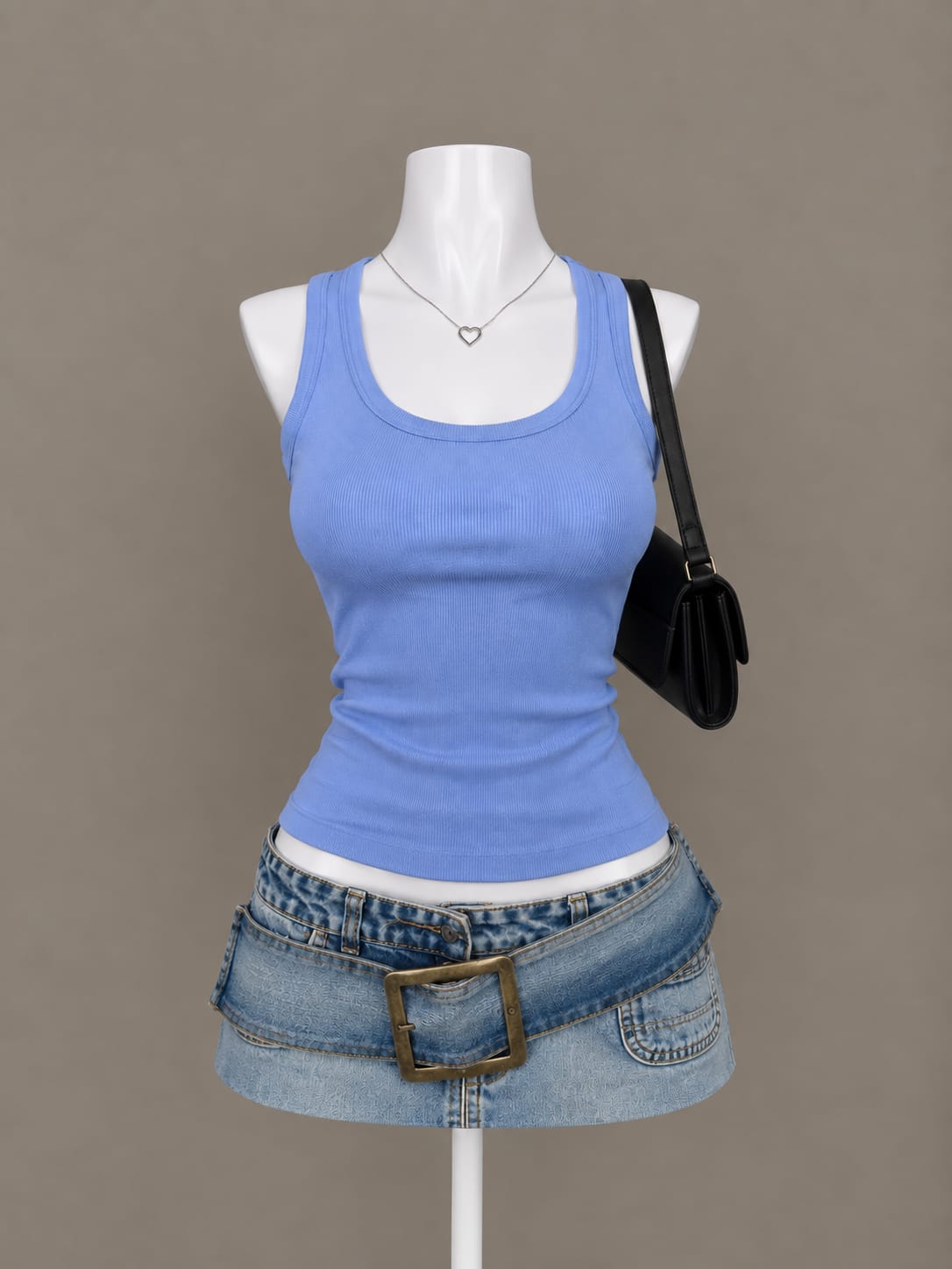 Blue Tank Top
